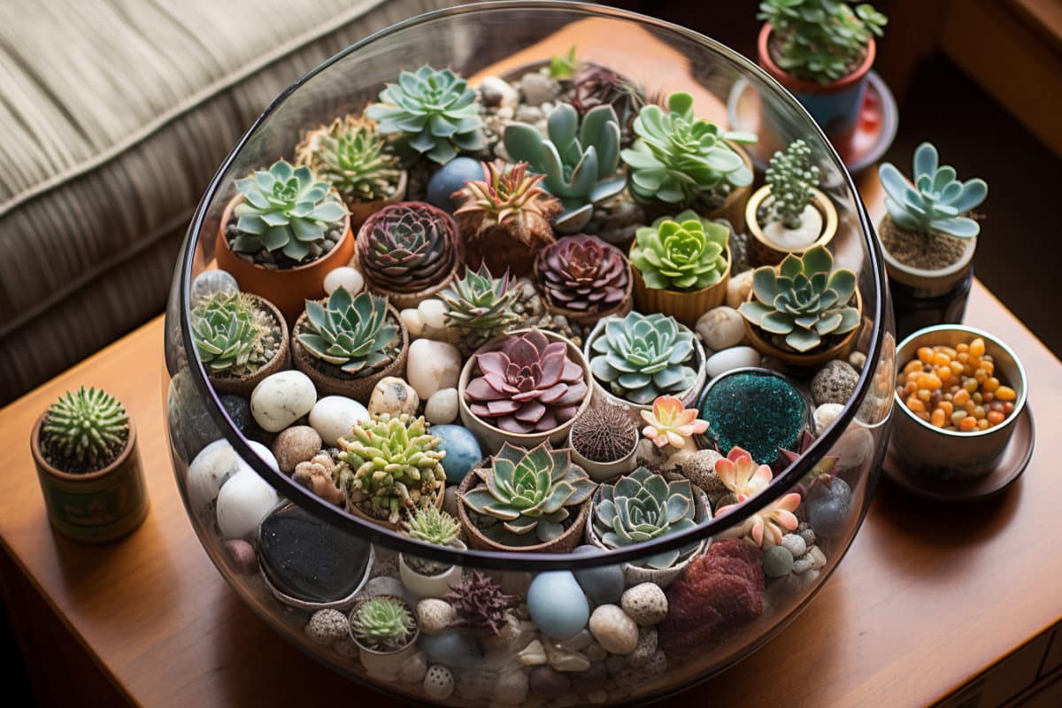 Décoration d'intérieur avec les succulentes : ajoutez une touche