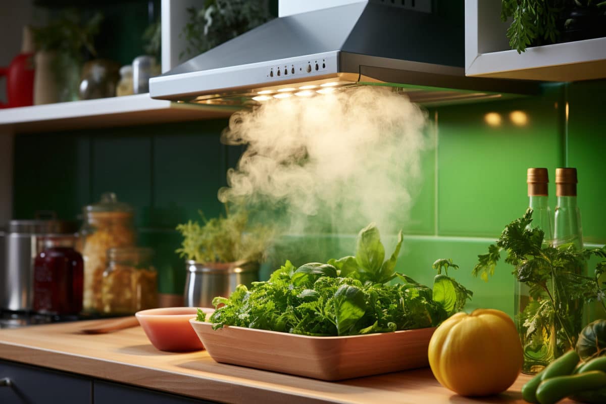 Le vinaigre blanc : un indispensable pour nettoyer les hottes de cuisine